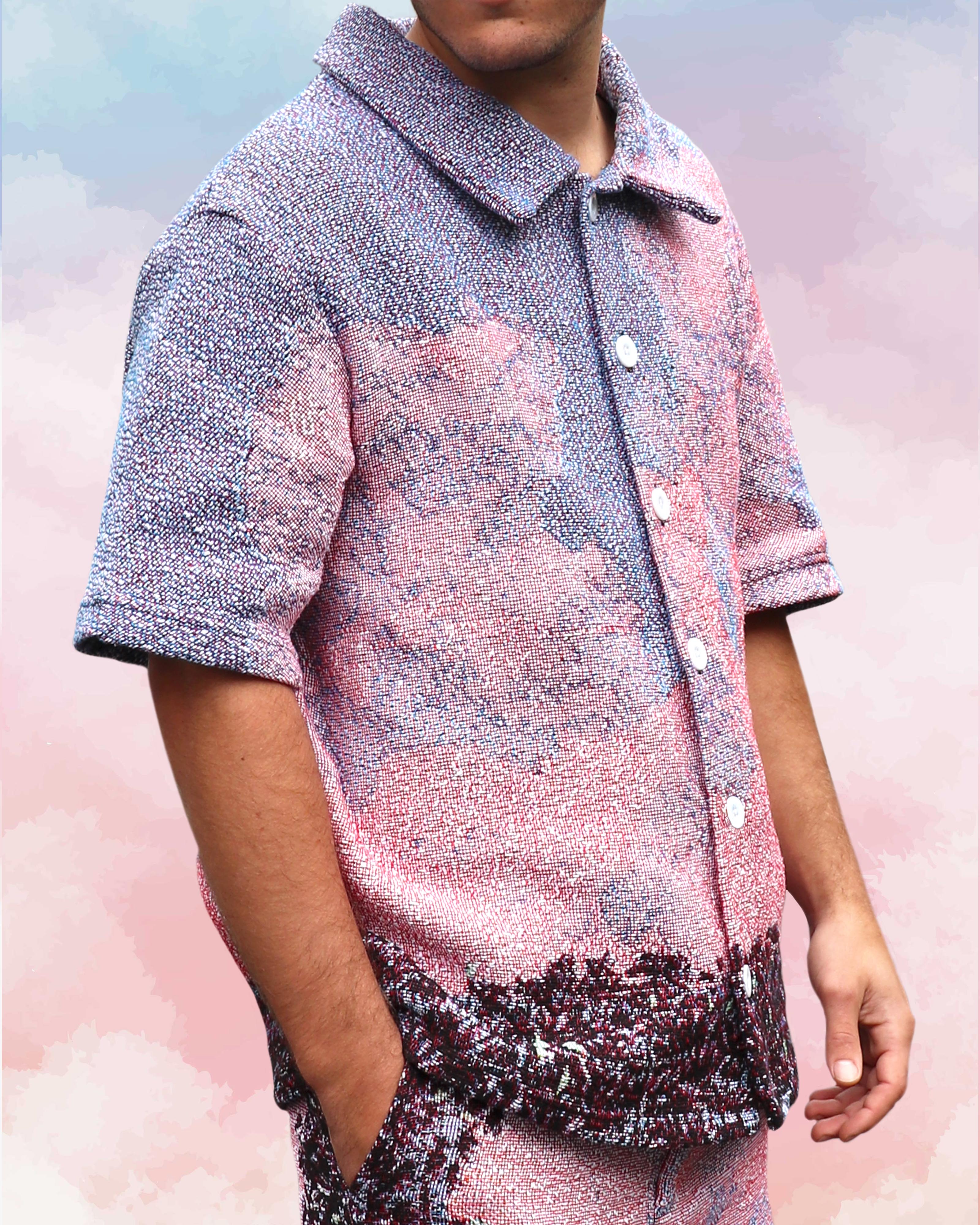 'Squelette en paix' Chemise homme/femme manches courtes