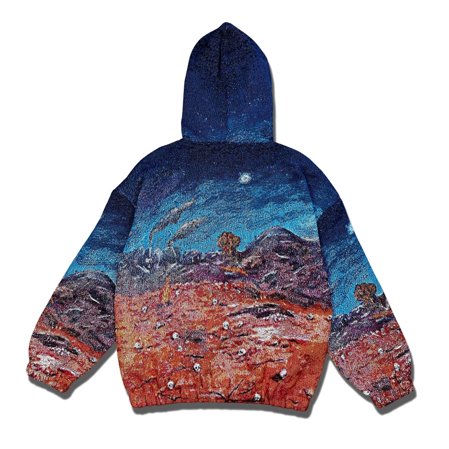 Sweat à capuche «Piégé entre le paradis et l'enfer»