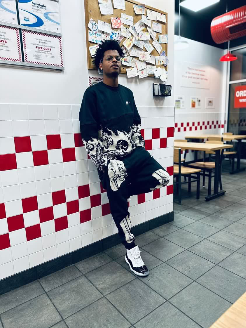 Nike "Skeleton" Jogging