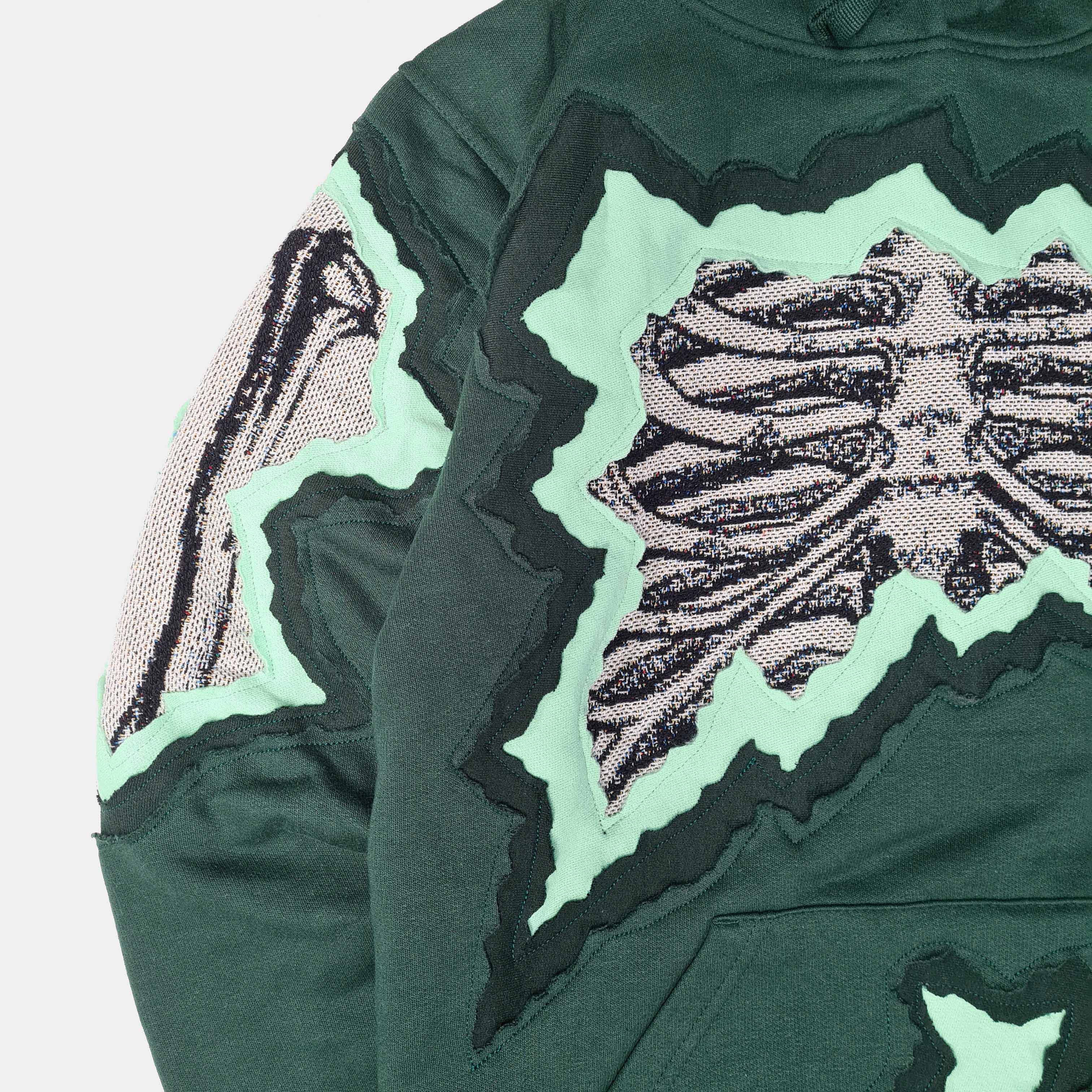 Skull Destroy Effect 1 of 1 Hoodie (M)