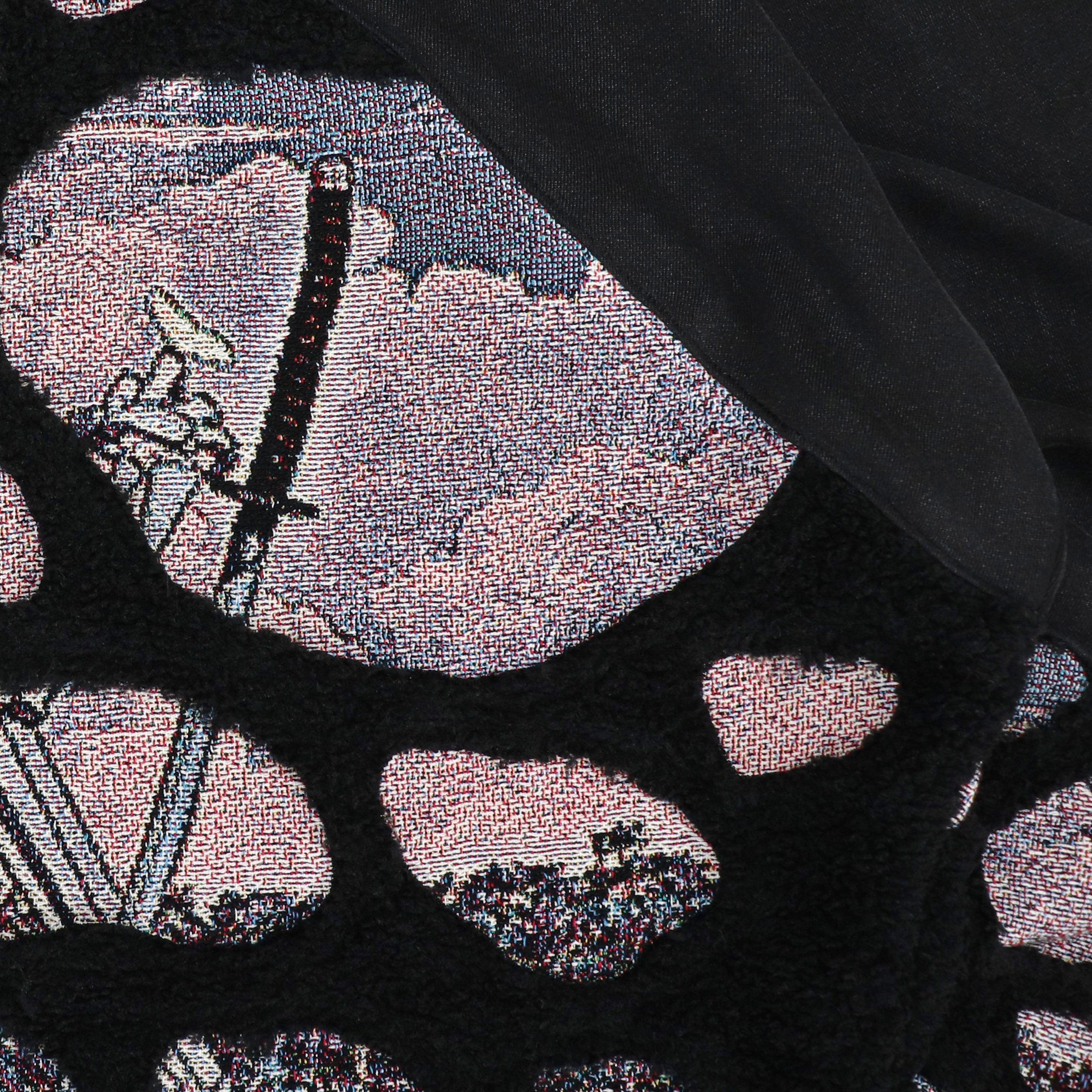 "Squelette en paix" Sweat à capuche 1 sur 1 (M)