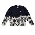 "Skeleton Flame" Nike Crewneck
