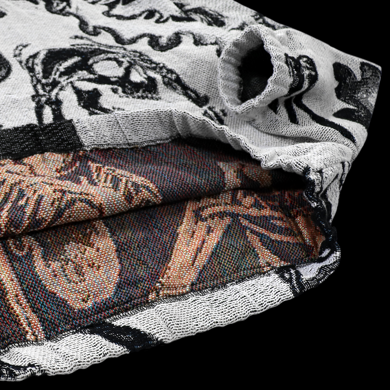 'Squelettes enflammés' Sweat à capuche