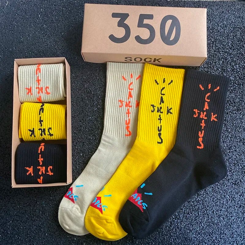 Cactus Jack Crew Socks