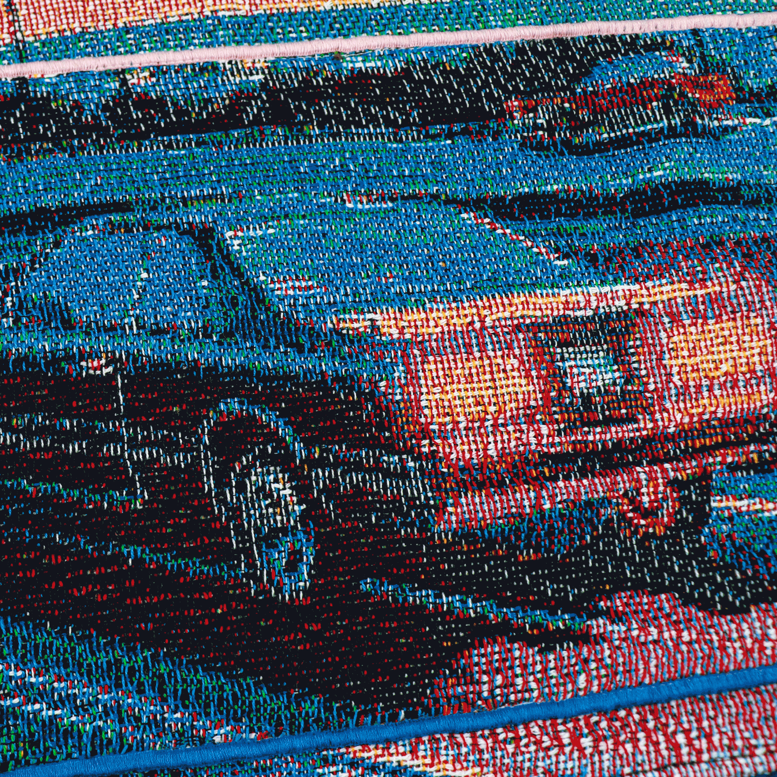 Tapestry sleeveless T-shirt