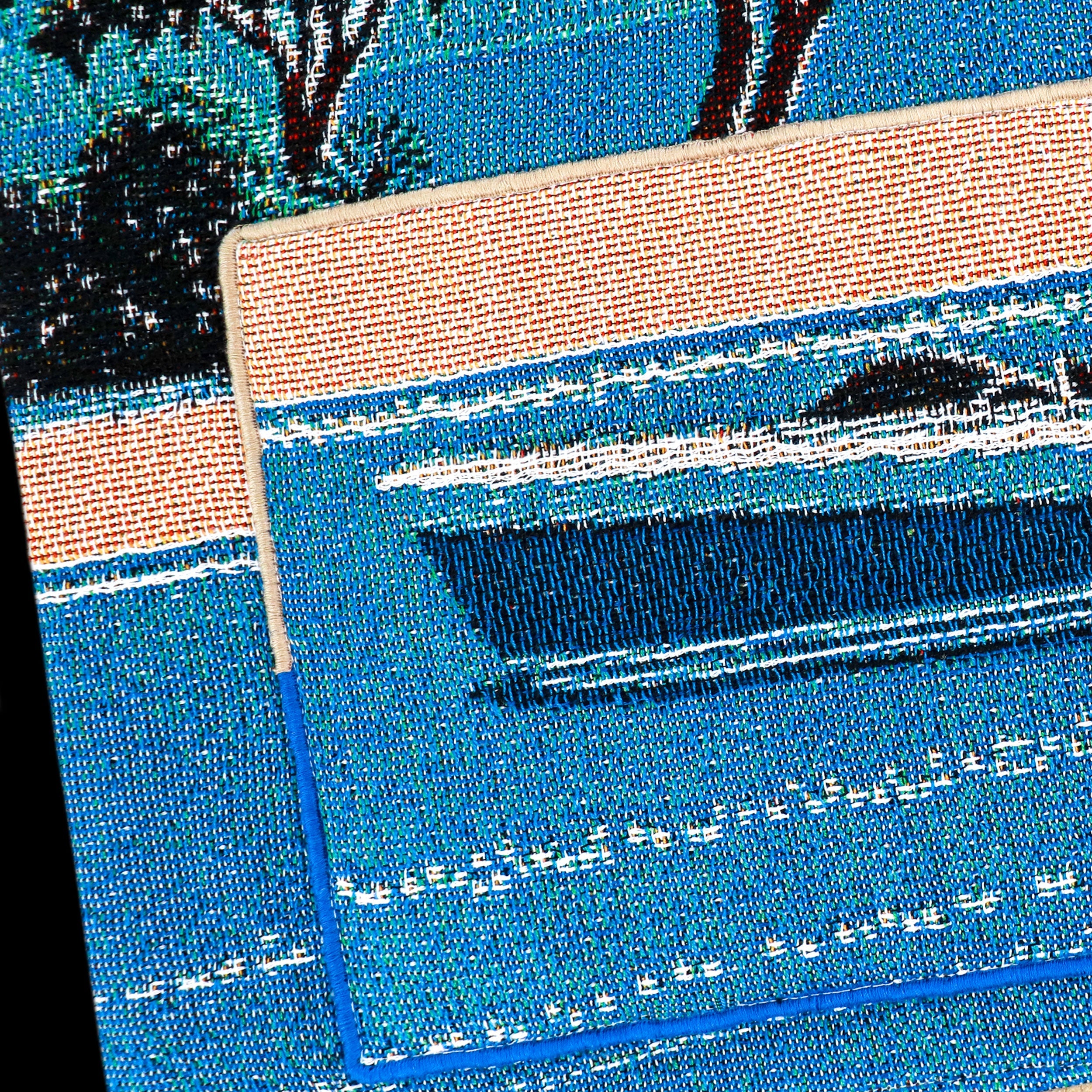 Tapestry sleeveless T-shirt