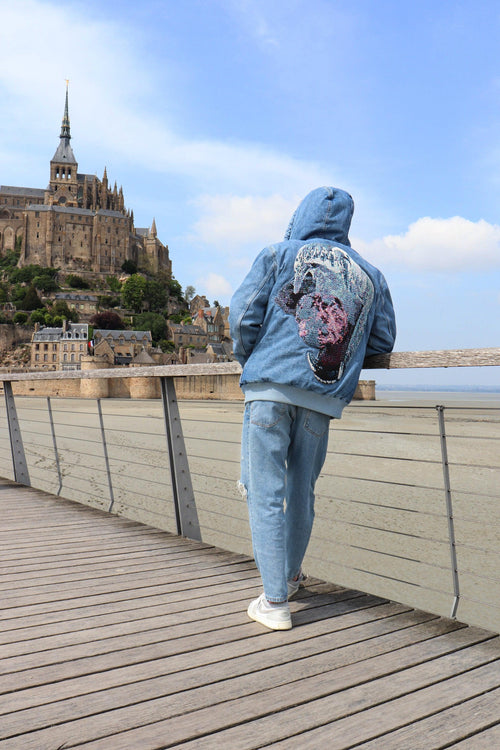 "Mâchoire ancestrale" Vintage Carhartt Veste (90’s) 1 of 1 (M)