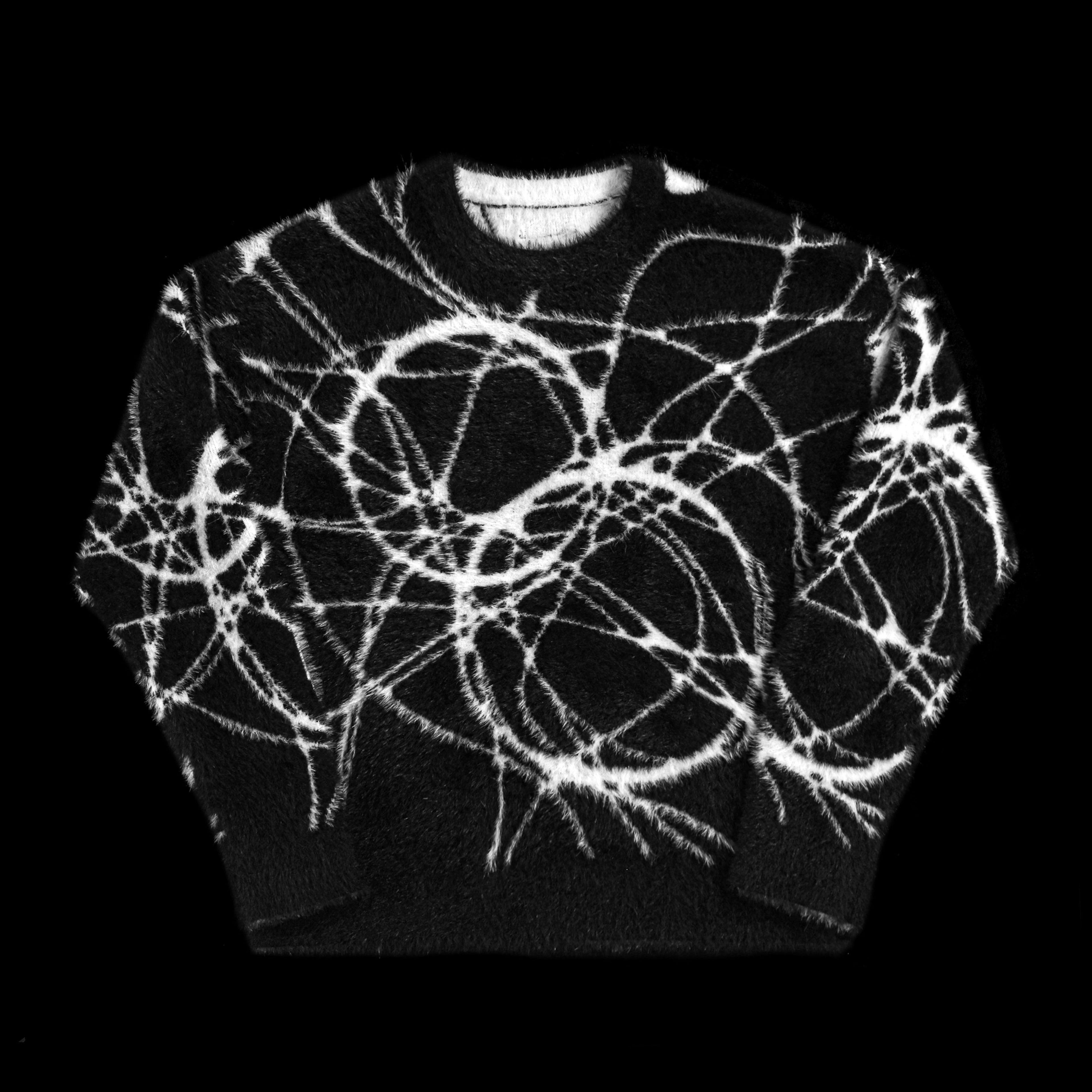 Black &amp; White reversible fluffy