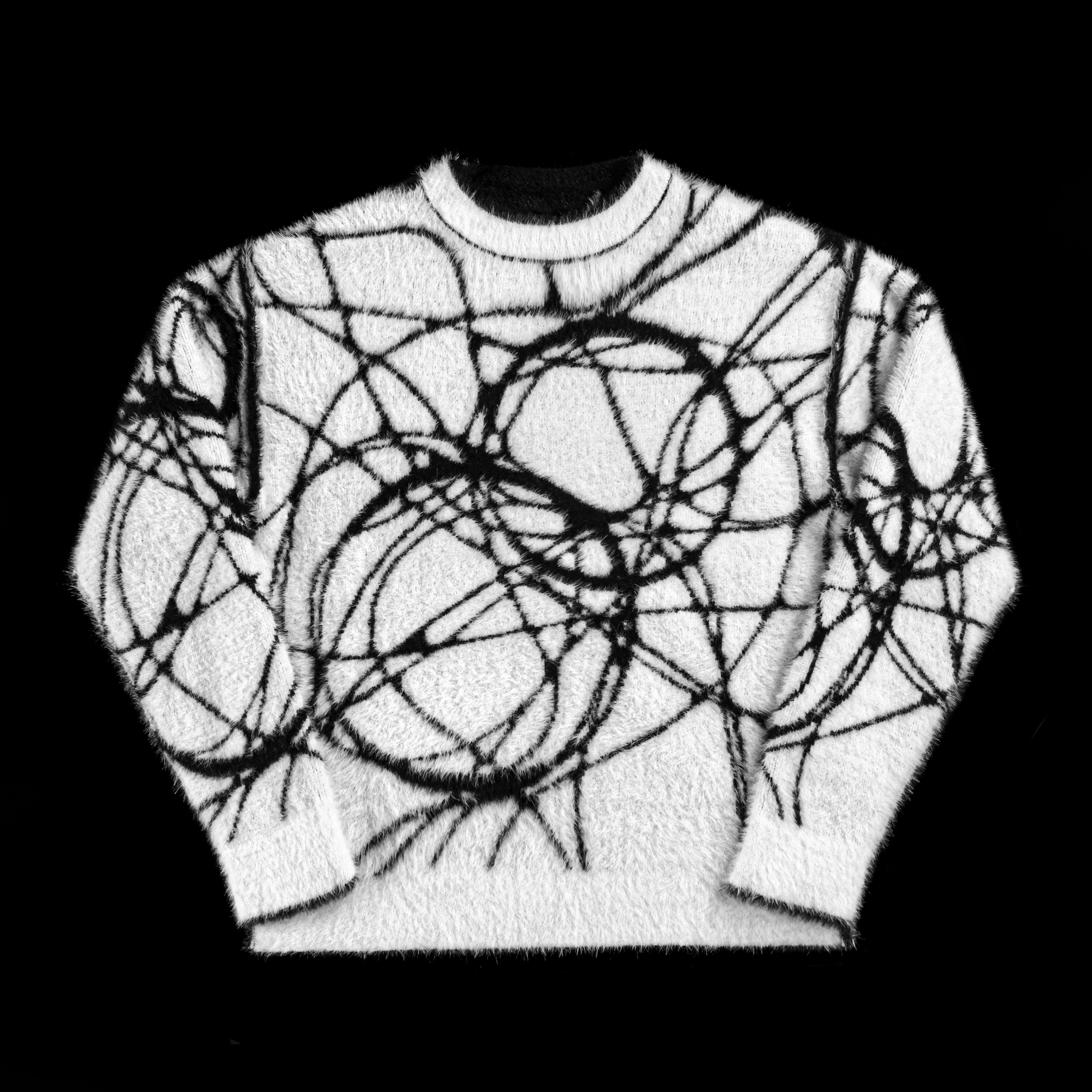 Black &amp; White reversible fluffy