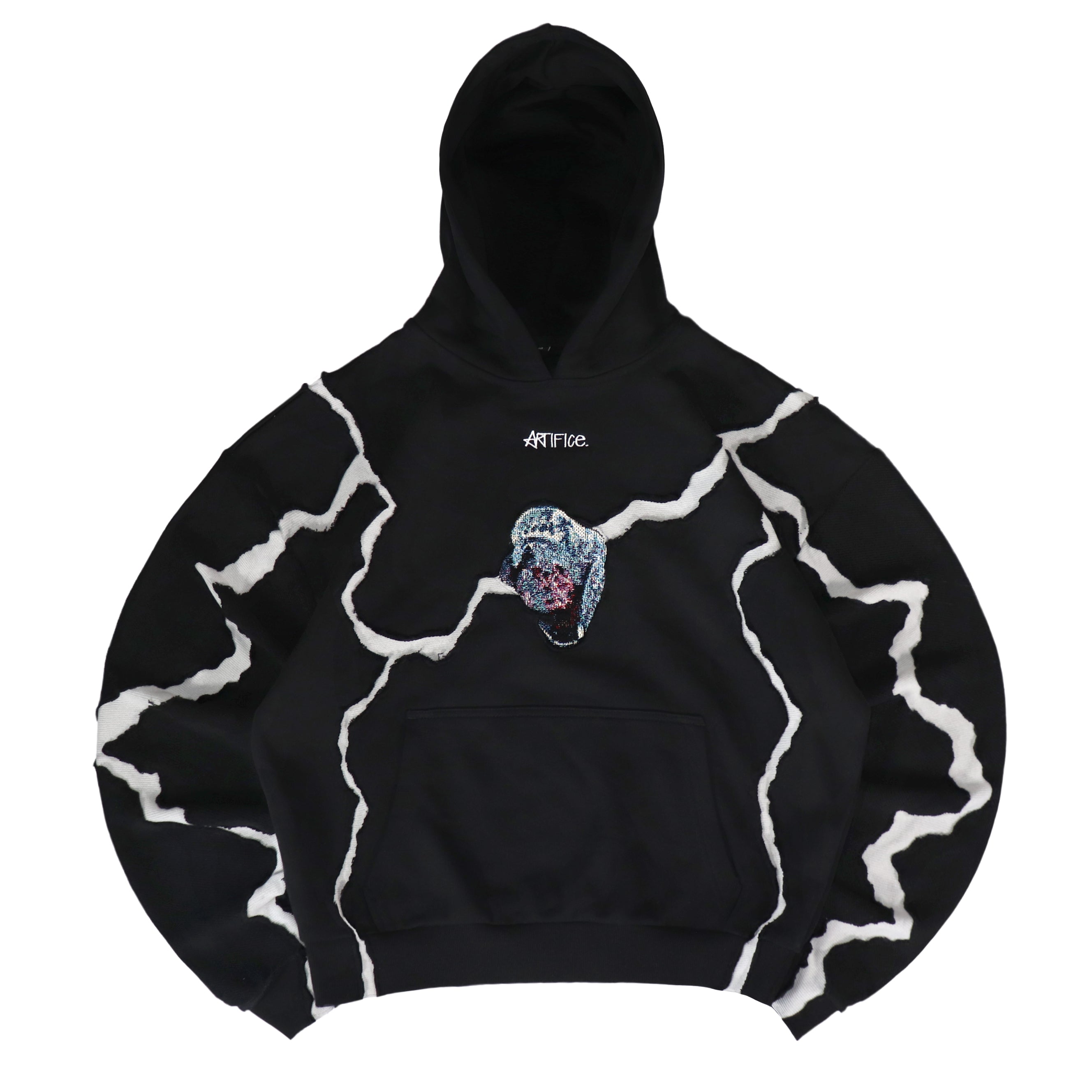 Artifice de la tenue "éclair". Sweat à capuche + pantalon de survêtement qualité supérieure 1 sur 1 (M)