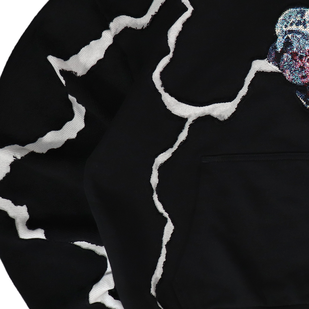 Artifice de la tenue "éclair". Sweat à capuche + pantalon de survêtement qualité supérieure 1 sur 1 (M)