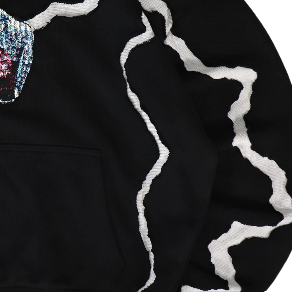 Artifice de la tenue "éclair". Sweat à capuche + pantalon de survêtement qualité supérieure 1 sur 1 (M)