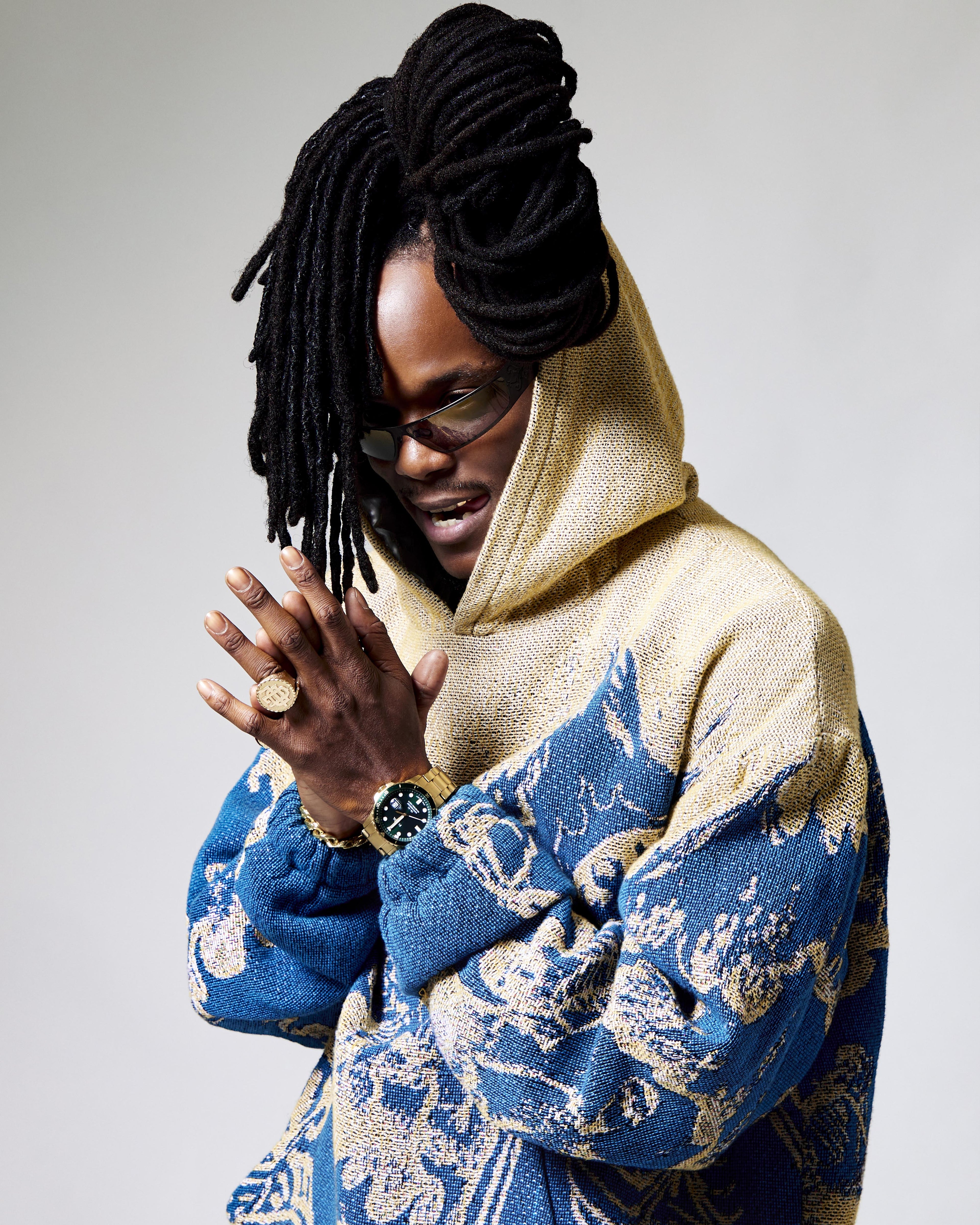 'Flaming Skeletons' hoodie