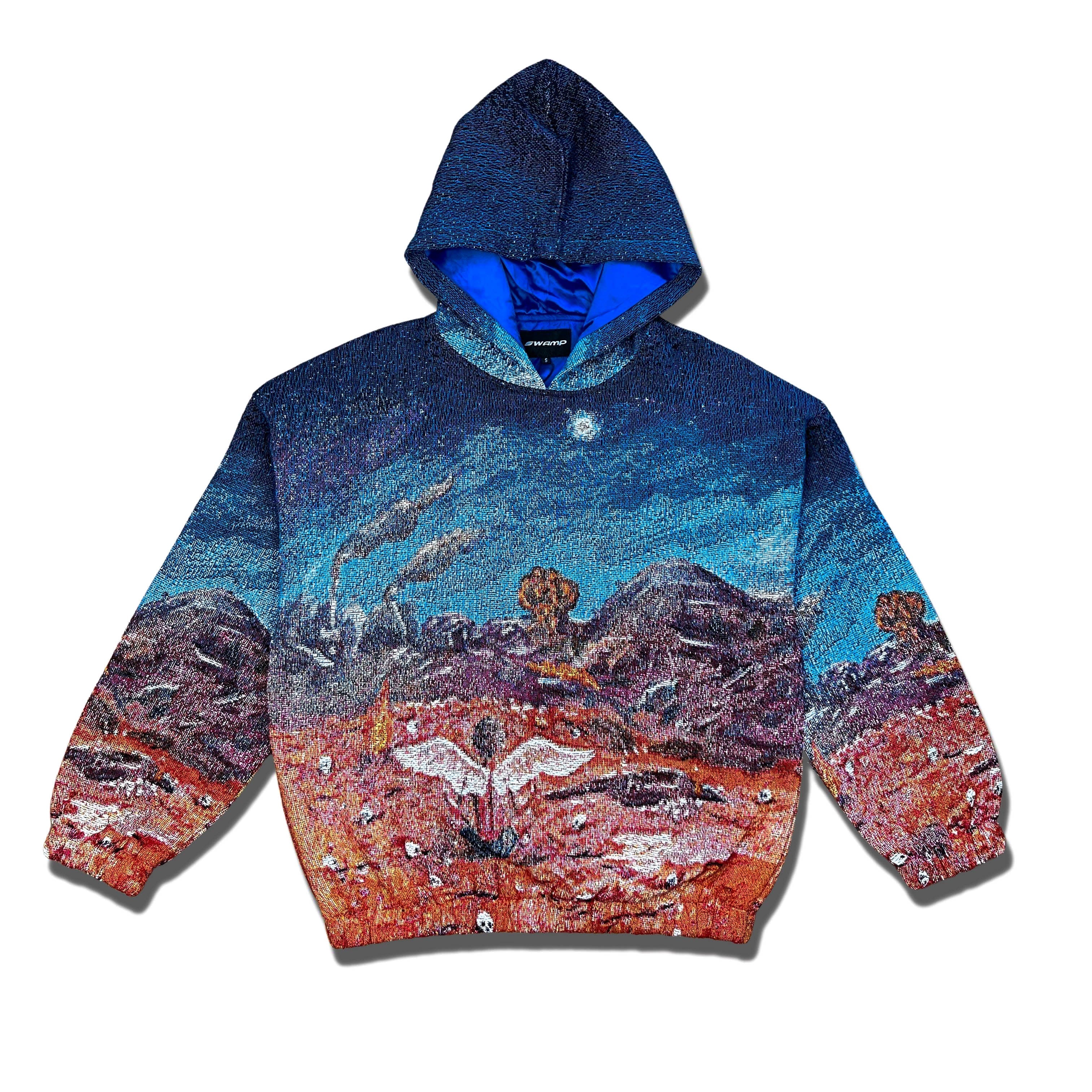 Sweat à capuche «Piégé entre le paradis et l'enfer»