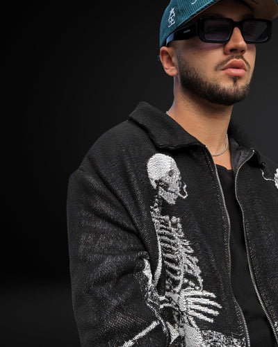 'Smoking Skeletons' Jacket