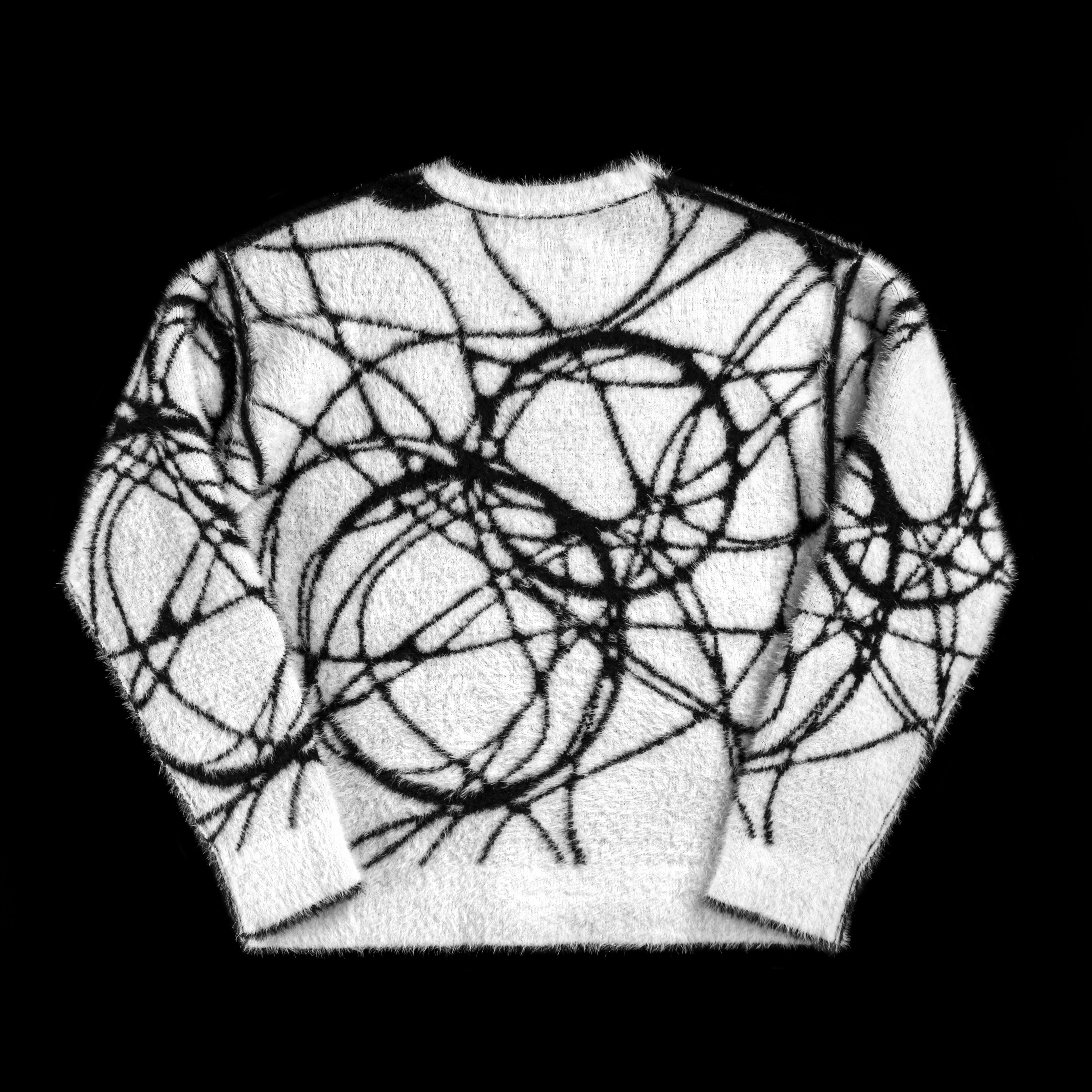 Black &amp; White reversible fluffy