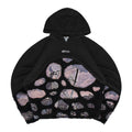 "Squelette en paix" Sweat à capuche 1 sur 1 (M)