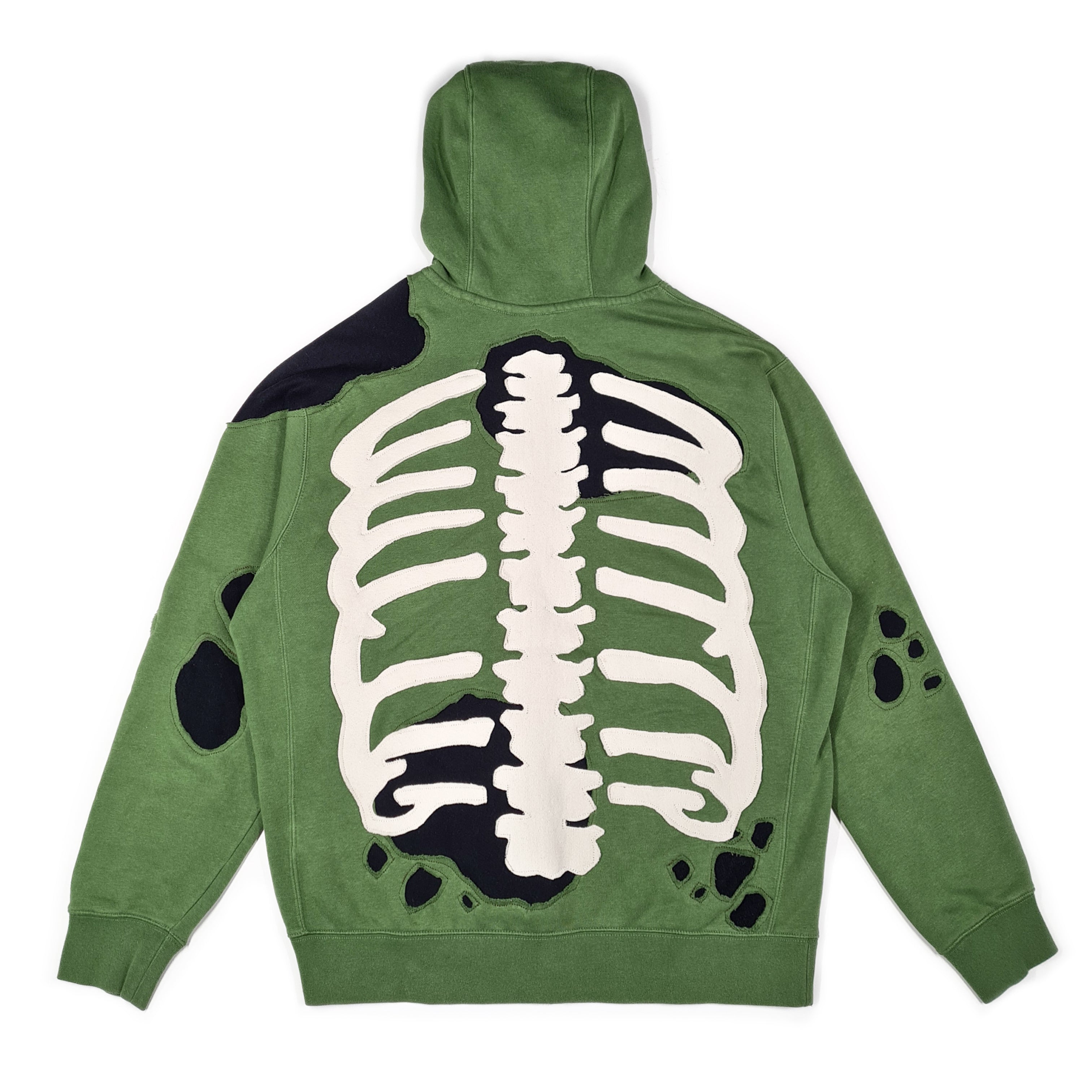 "Effet de destruction du squelette" Sweat à capuche Nike Vintage 1 sur 1 (XL)