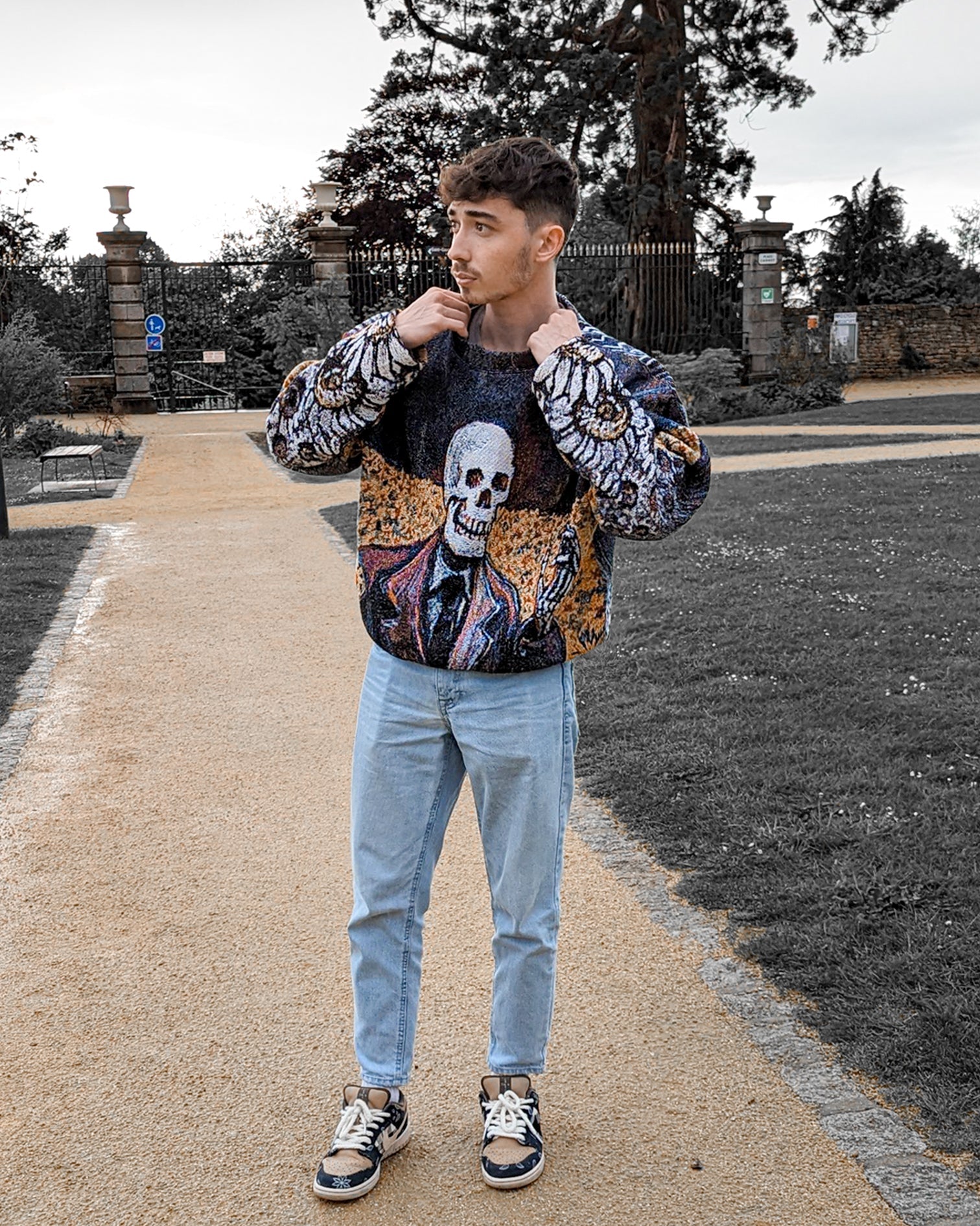 Pull 'Mondes parallèles' two-way